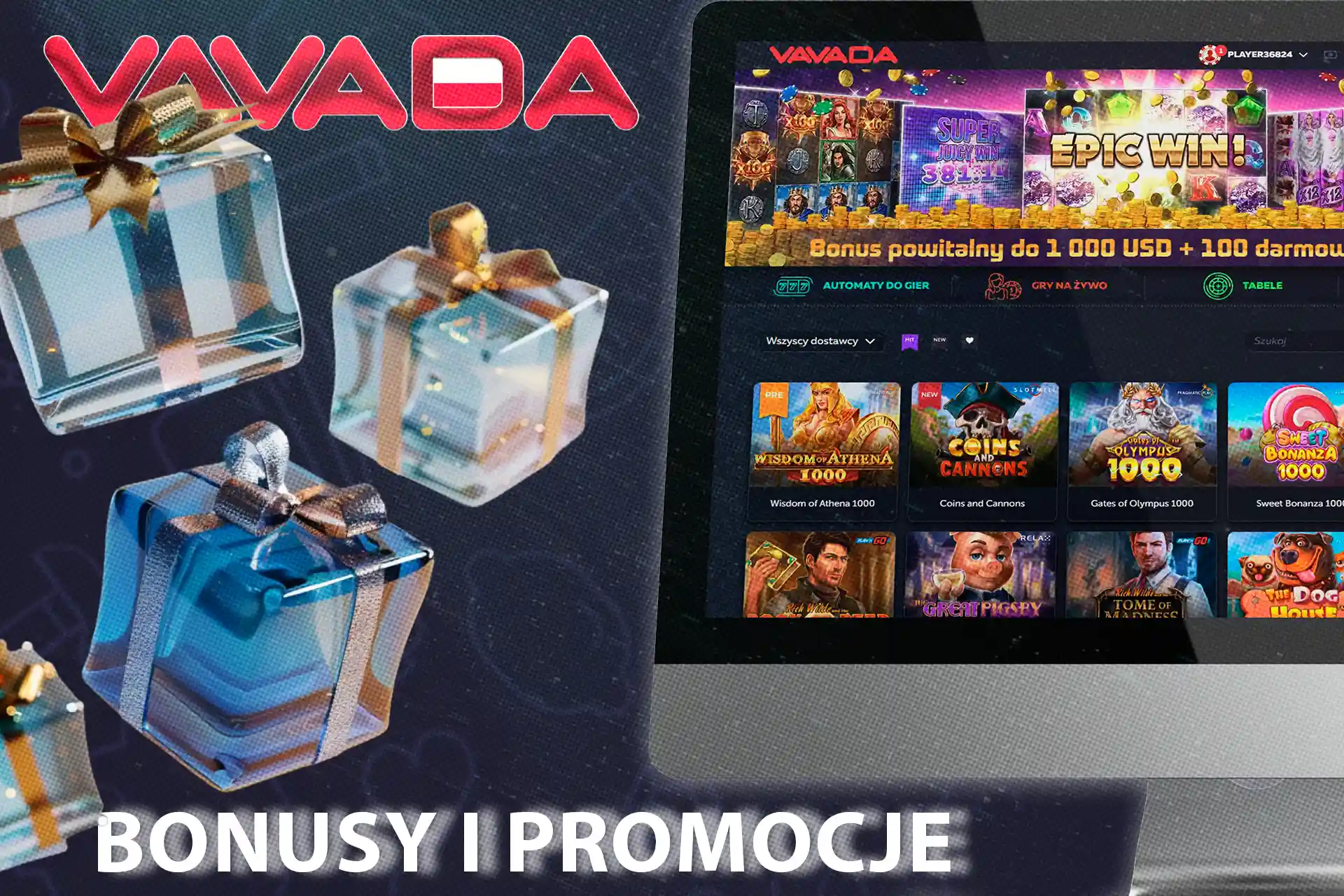 Witamy w świecie bonusów kasynowych Vavada