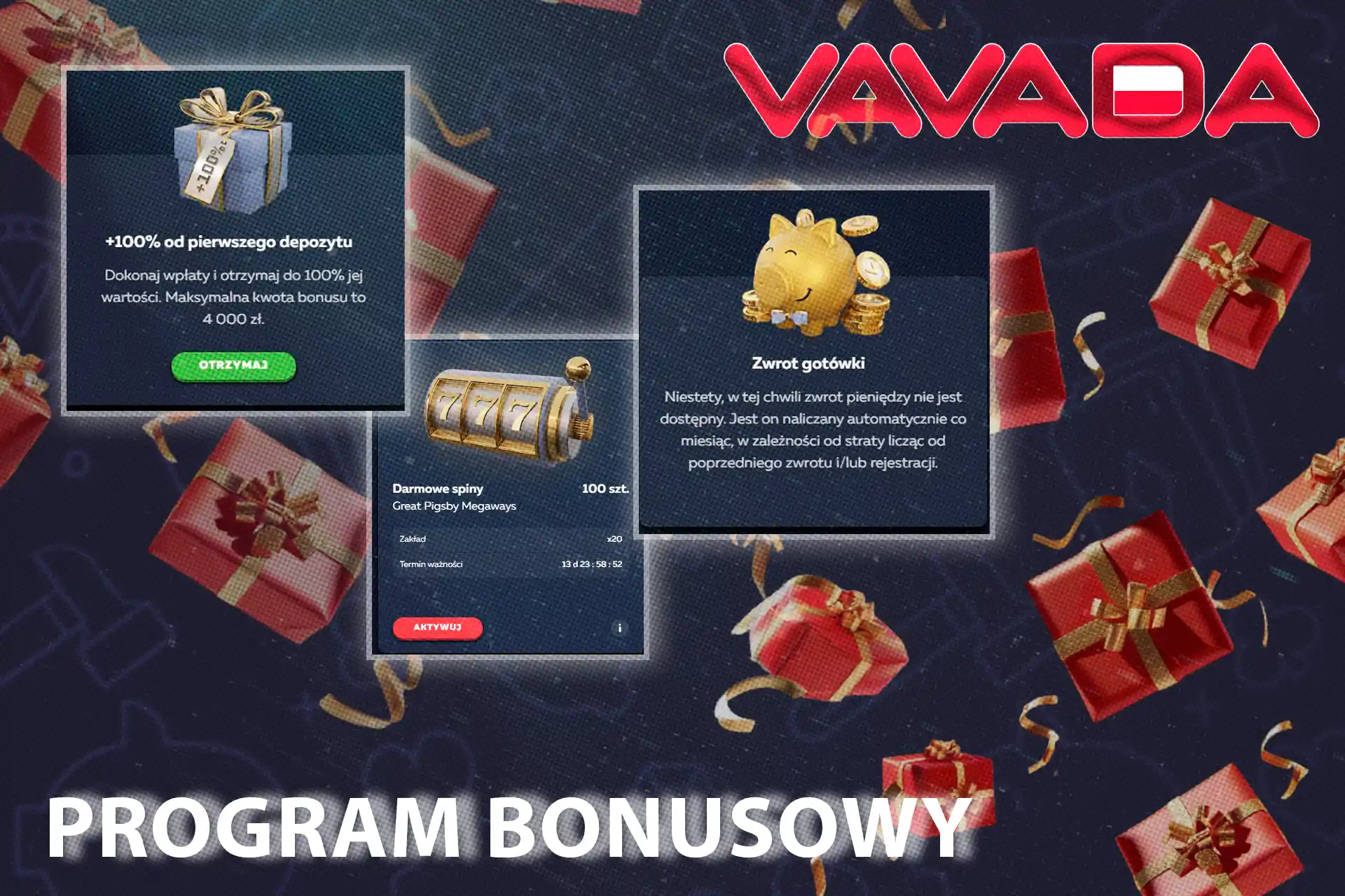 Sprawdź program bonusowy kasyna