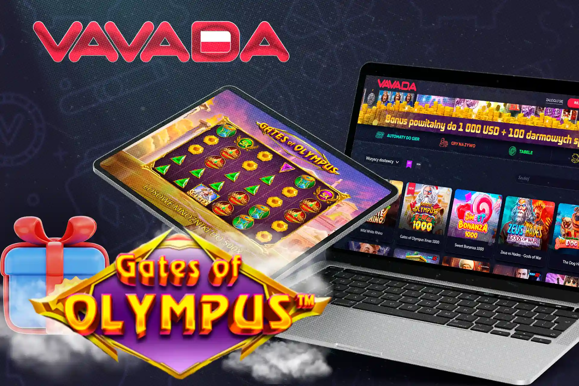 Zagraj w Gates of Olympus w kasynie Vavada